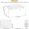 Unyqoos® Metalen keukenorganizer set van 3 stuks voor efficiënt opbergen en indelen