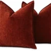 Unyqoos® Zachte chenille kussenhoezen set voor woonkamer en slaapkamer decoratie