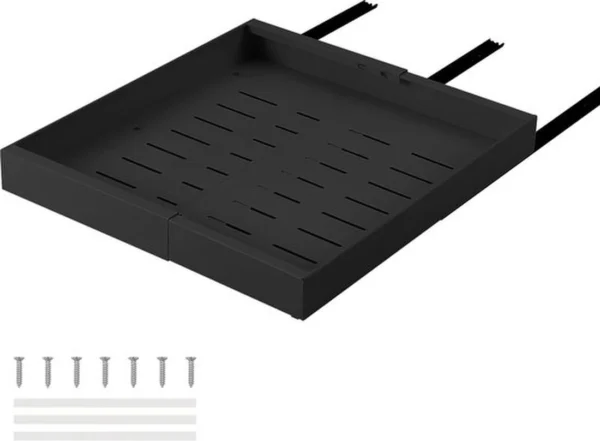 Unyqoos® Uittrekbare keukenkastorganizer met verstelbare breedte en eenvoudig te installeren