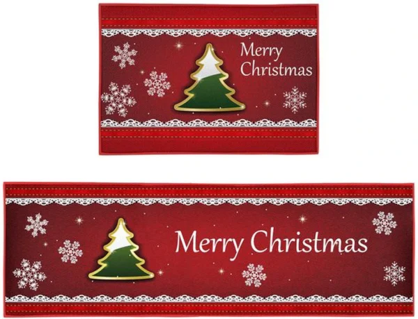 P-87213586658584-20260405140330.webp Unyqoos® Wasbare kersttapijten set met antislip voor binnen en keuken decoratie