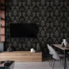 Unyqoos® Stijlvol zelfklevend behang met barok design voor diverse oppervlakken 41 cm x 10 m