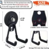 P-87213586743551-20260406121733.webp Unyqoos® Set van vier multifunctionele magnetische haken met antislip voor binnen en buiten