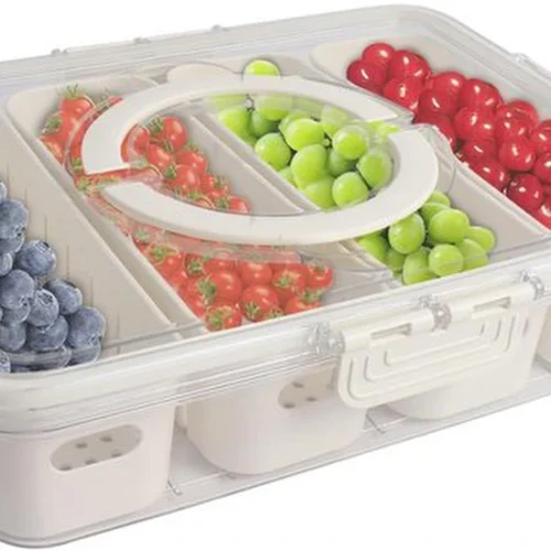 P-87213586800730-20260406095225.webp Unyqoos® Stapelbare vershouddozen met afdruipmanden voor groenten en fruit