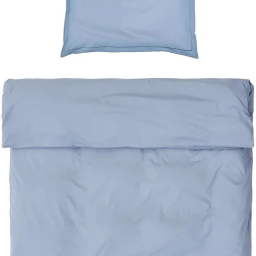 Unyqoos® Luxe katoenen beddengoedset met elegante details en verborgen ritssluiting 135 x 200
