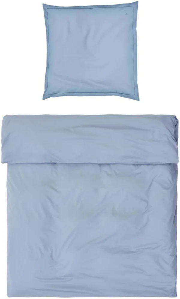 Unyqoos® Luxe katoenen beddengoedset met elegante details en verborgen ritssluiting 135 x 200