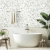 P-87213587665868-20260405114441.webp Unyqoos® Waterdicht decoratief behang met bloemen en vogels voor interieur 44 x 1000 cm