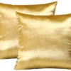 P-87213587739663-20260406113905.webp Unyqoos® Set van 2 luxe fluwelen kussenslopen voor bank en bed in goudkleur