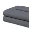 Unyqoos® Drie-delige beddengoedset voor eenpersoonsbed met fluweelzachte microvezels