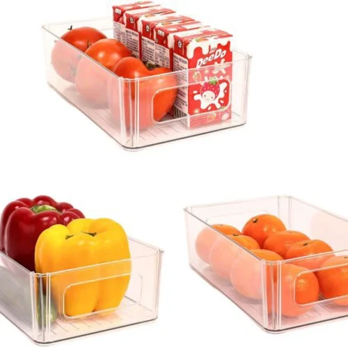 P-87213588226710-20260406095129.webp Unyqoos® Stapelbare doorzichtige opbergdozen voor koelkast en keukenorganisatie