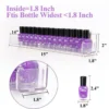 P-87213588666515-20260406081846.webp Unyqoos® Transparant wandrek voor nagellakopslag en cosmetische organisatie