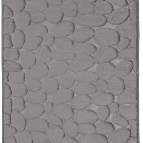 P-87213588680440-20260405140854.webp Unyqoos® Donkergrijze badmat met uitsparing en antislip voor extra veiligheid