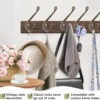 P-87213589458513-20260406120752.webp Unyqoos® Set van 8 Vintage Bronzen Dubbele Wandhaken voor Diverse Ruimtes