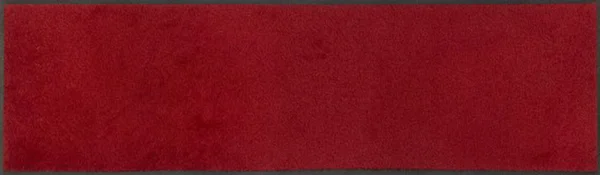 Unyqoos® Wasbare rode deurmat voor binnen en buiten gebruik van 35 x 120 cm